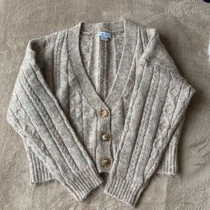 ASOS Cable Knot Cardigan; Size US 6